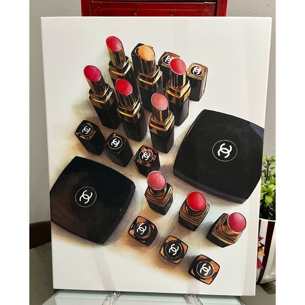 NEW! Beautiful High Fashion Chanel Artwork- 2 Available!